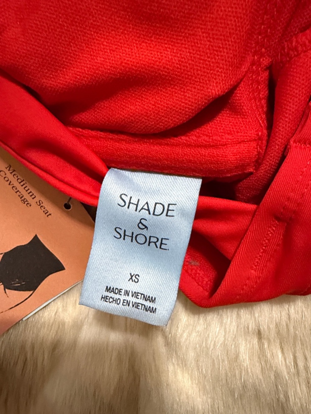 Shade & Shore Bright Red One-Piece - Picture 9 of 10